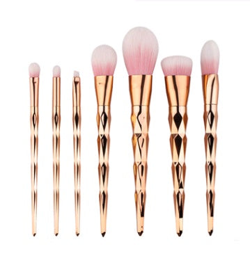 BVJ® 7 makeup brushes, makeup tools, diamond makeup brush foundation brush