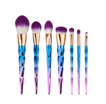 BVJ® 7 makeup brushes, makeup tools, diamond makeup brush foundation brush