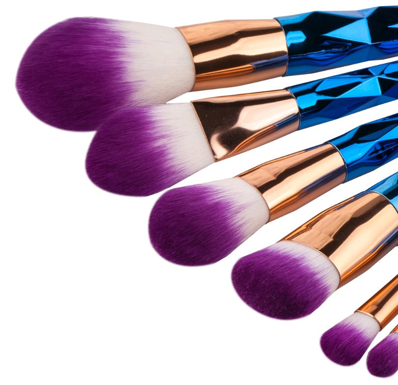 BVJ® 7 makeup brushes, makeup tools, diamond makeup brush foundation brush