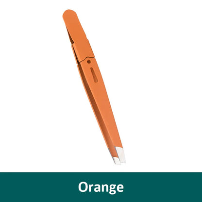 DOCTIA® Eyebrow Tweezer Colorful Hair Beauty Fine Hairs Puller Stainless Steel Slanted Eye Brow Clips Removal Makeup Tools
